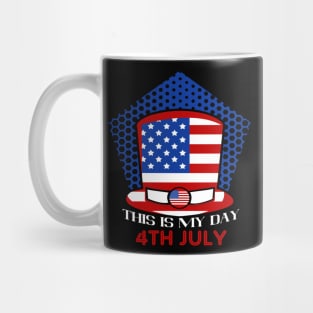 America Shirt 4th of July Patriotic T-shirt holiday Mug